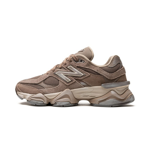 9060 Mushroom Timberwolf Sneakers – Earth-Tone Innovation