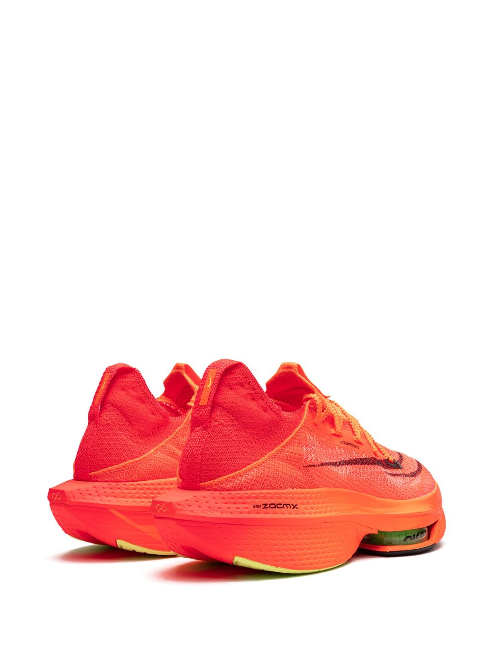 Total Orange Performance Running Sneakers – Elite Zoom Cushion Trainer