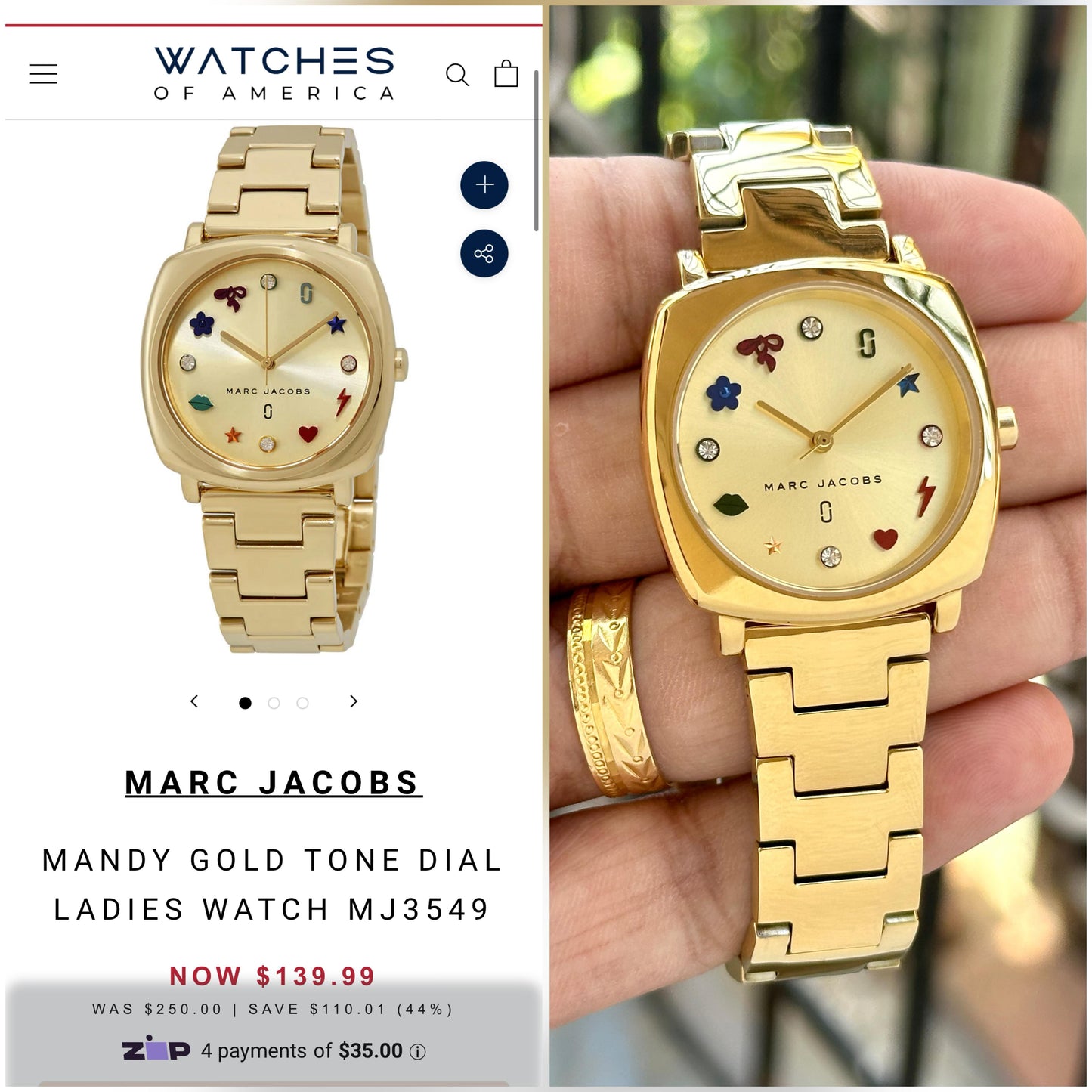 Marc Jacobs Mandy Watch – Premium Women’s Timepiece