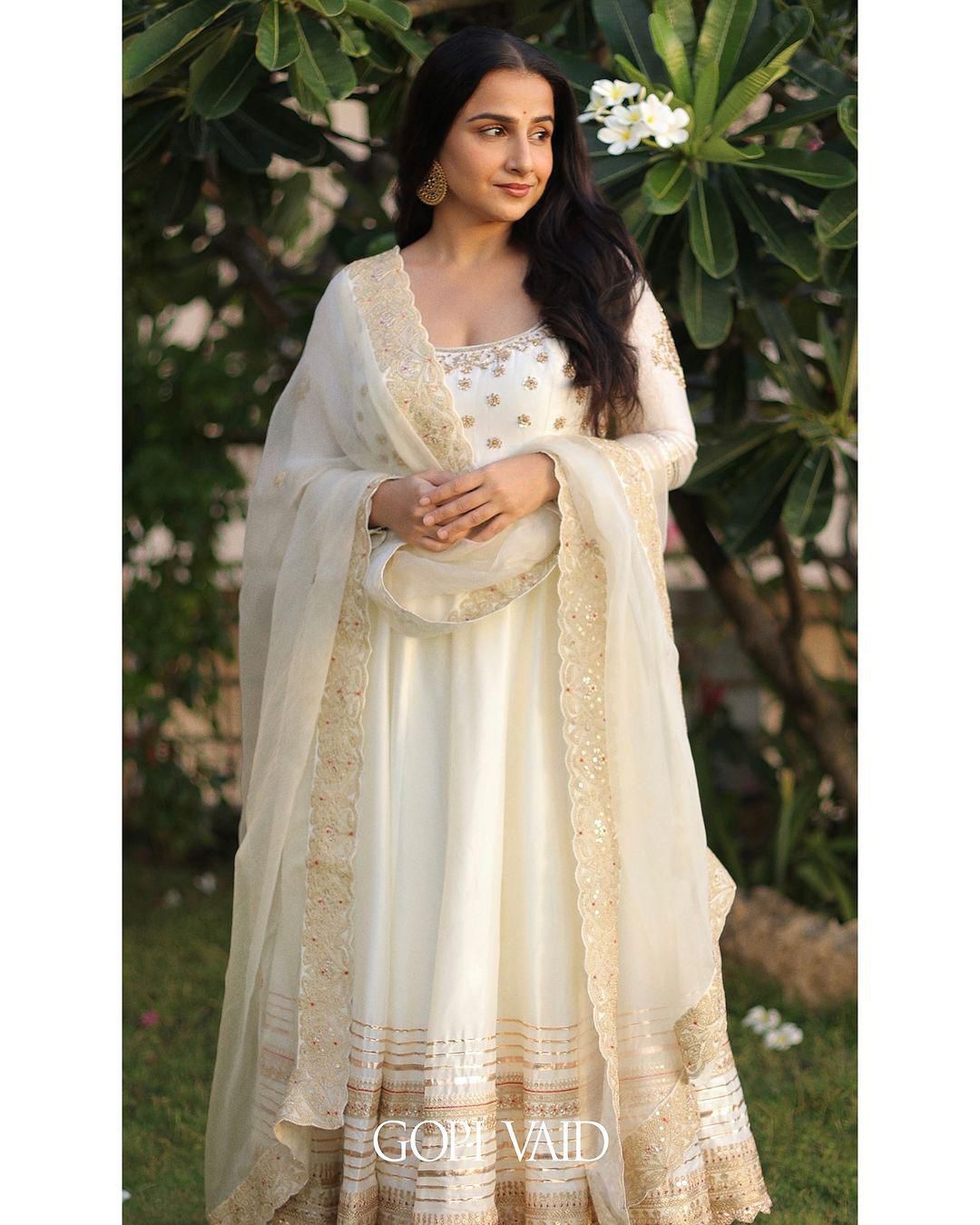 Presenting New Designer Sequins & Zari Embroidered Anarkali Gown