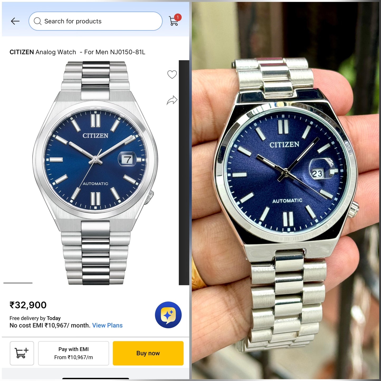 CITIZEN Analog Watch - For Men