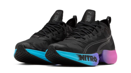 Elite Fast-R Sunset Black Running Shoes