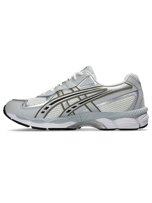 UrbanGel NYC Cream Silver Low-Top Sneakers