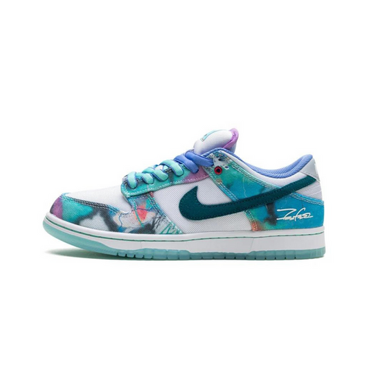 Low Futura Laboratories "Bleached Aqua" Sneakers