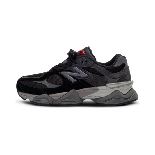 9060 Heritage-Tech Sneakers – Black & Castlerock Grey