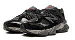 9060 Heritage-Tech Sneakers – Black & Castlerock Grey