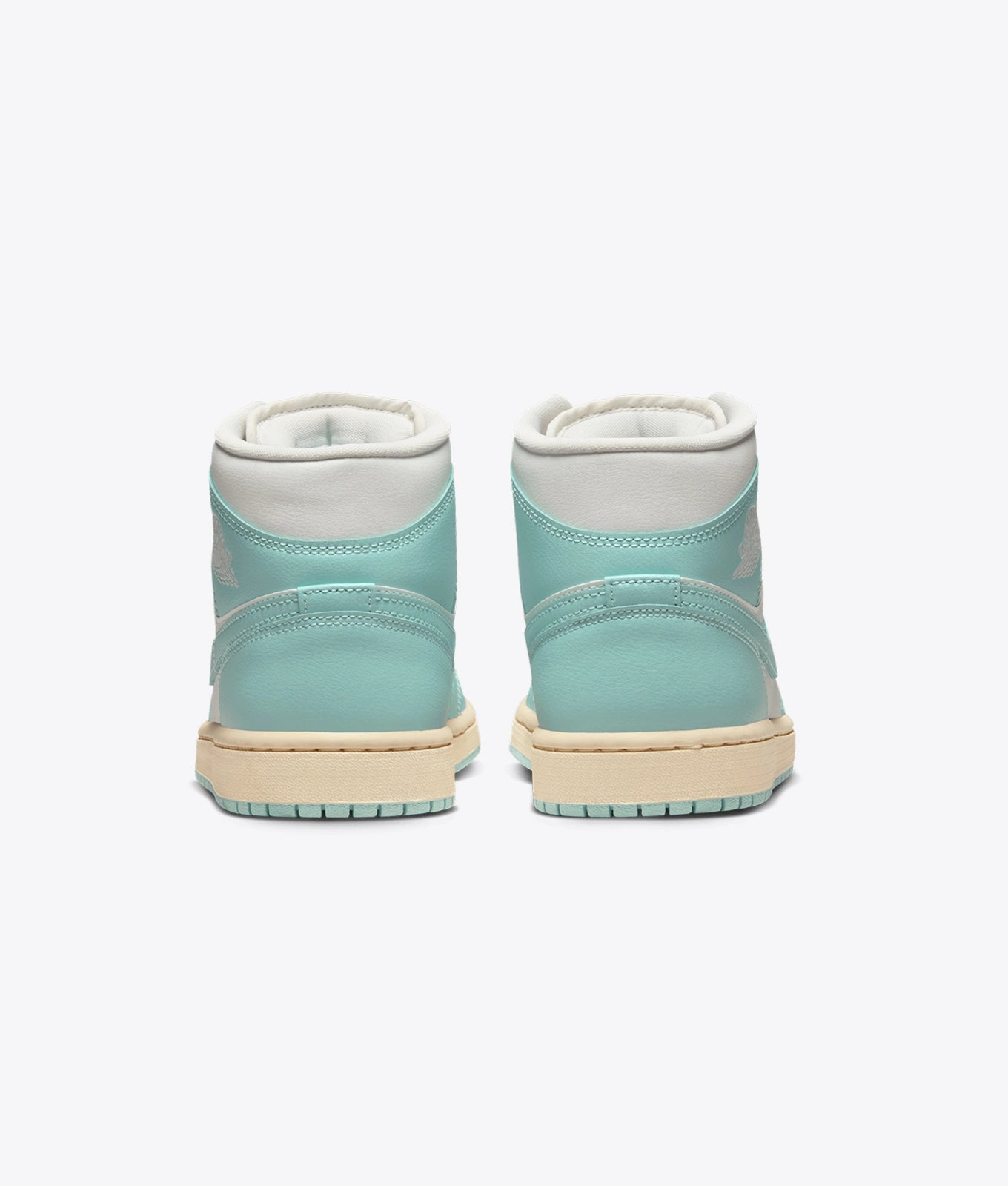 Mens's Mid-Top Court Sneakers – Sail & Light Dew