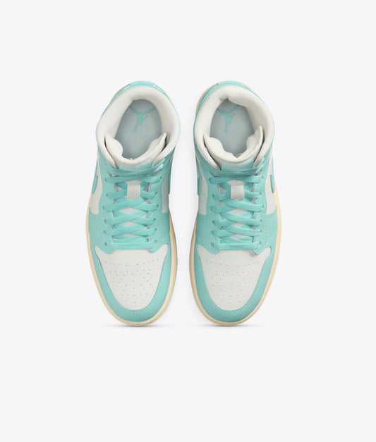 Mens's Mid-Top Court Sneakers – Sail & Light Dew