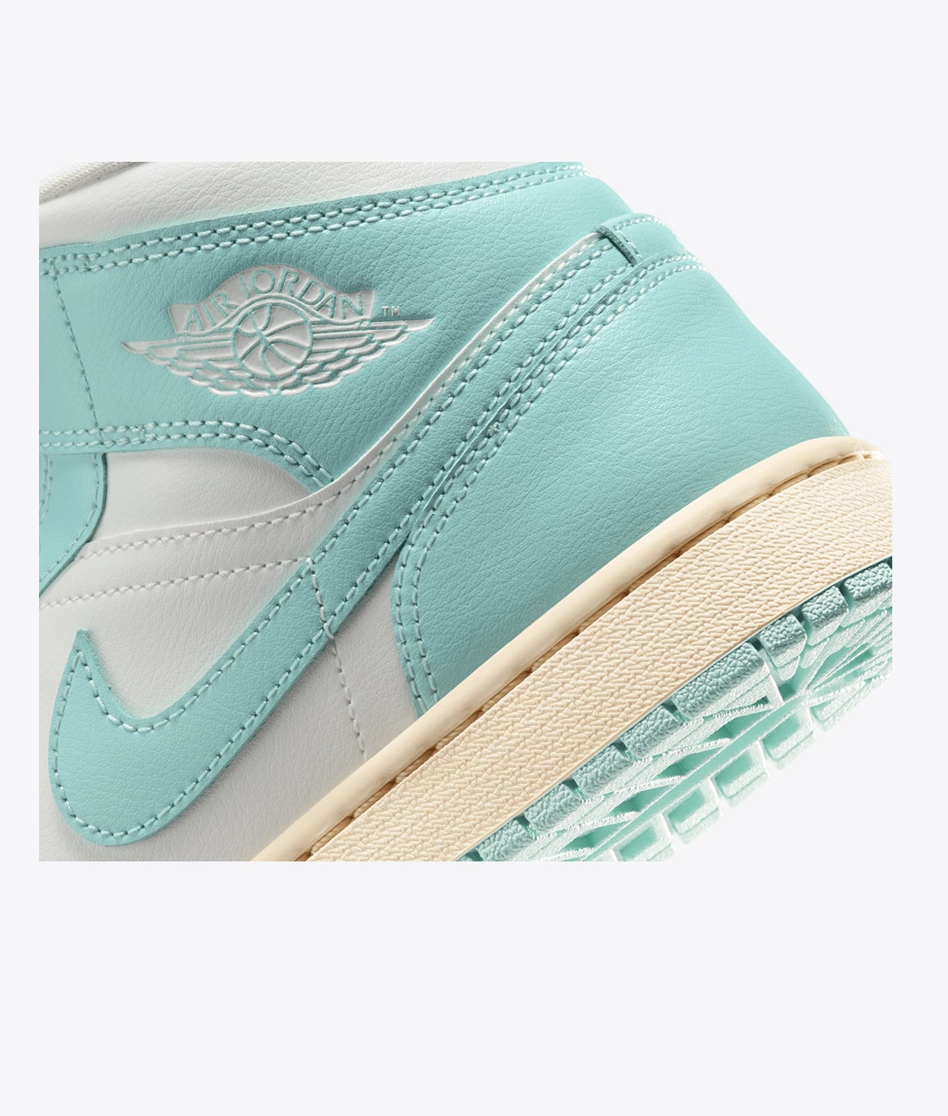 Mens's Mid-Top Court Sneakers – Sail & Light Dew