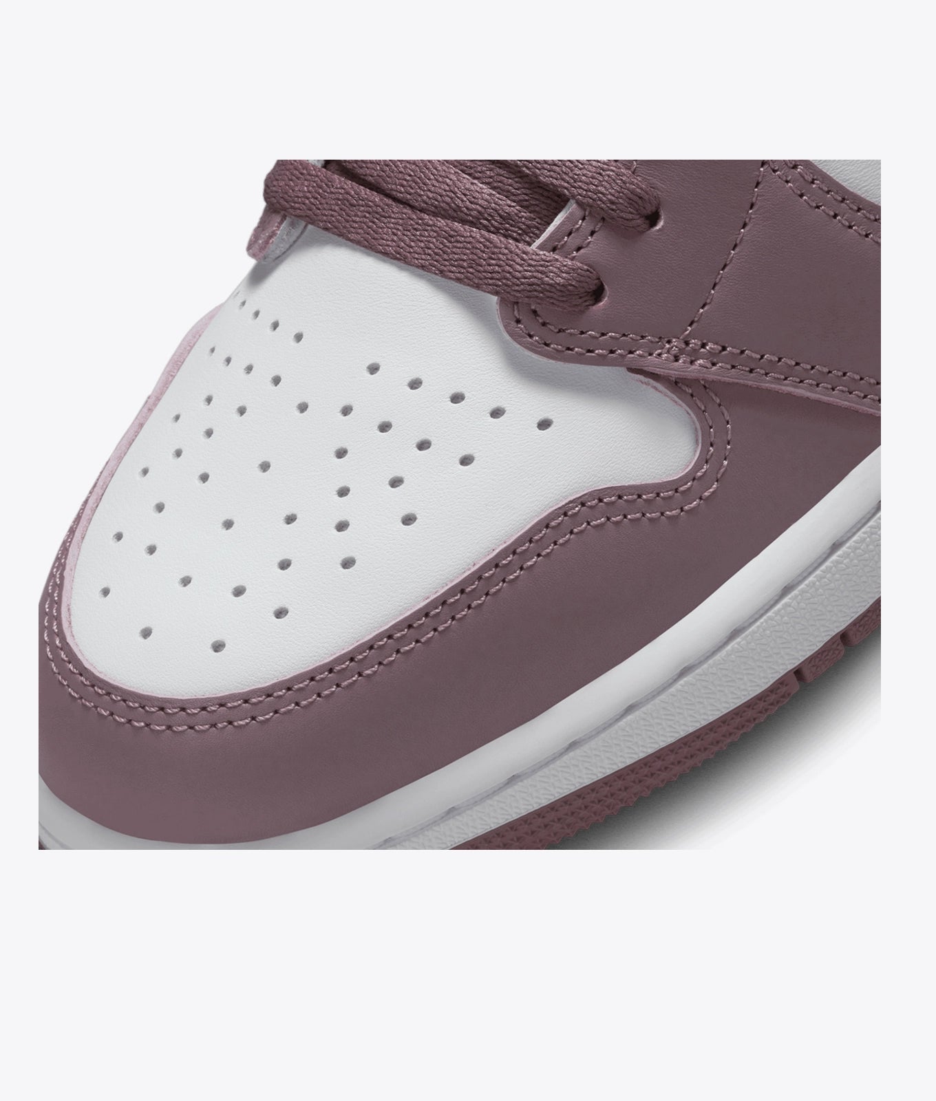 Heritage High-Top Sneakers – White & Mauve Edition