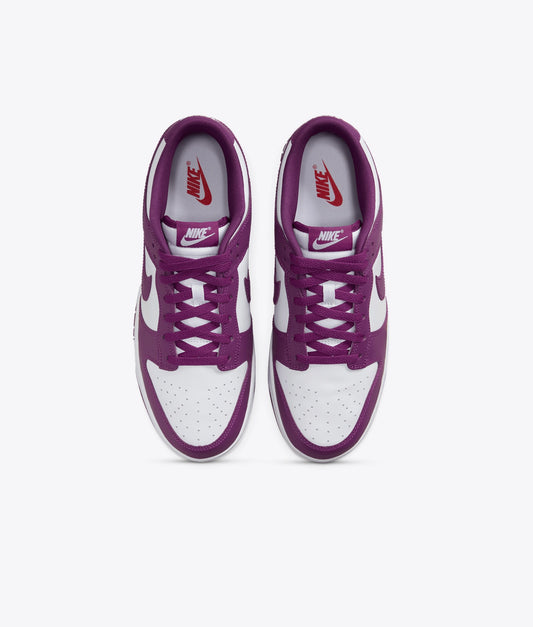 Men’s Retro Court-Inspired Low Sneakers – White & Viotech