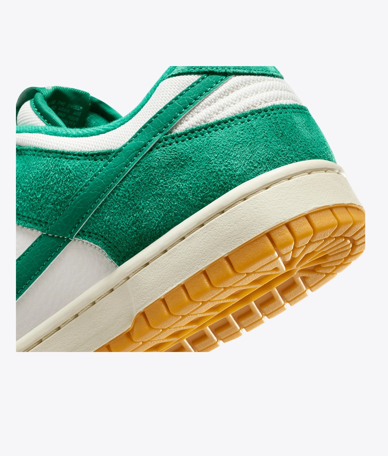 Premium Low-Cut Sneakers – Phantom & Malachite with Gum Sole