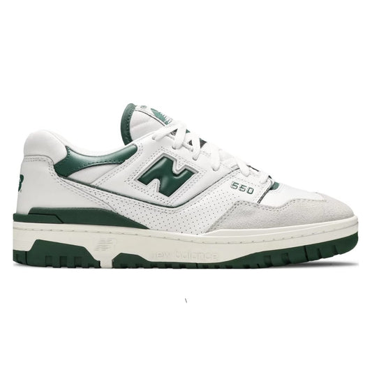 Classic Court 550 – White Green Retro Sneakers