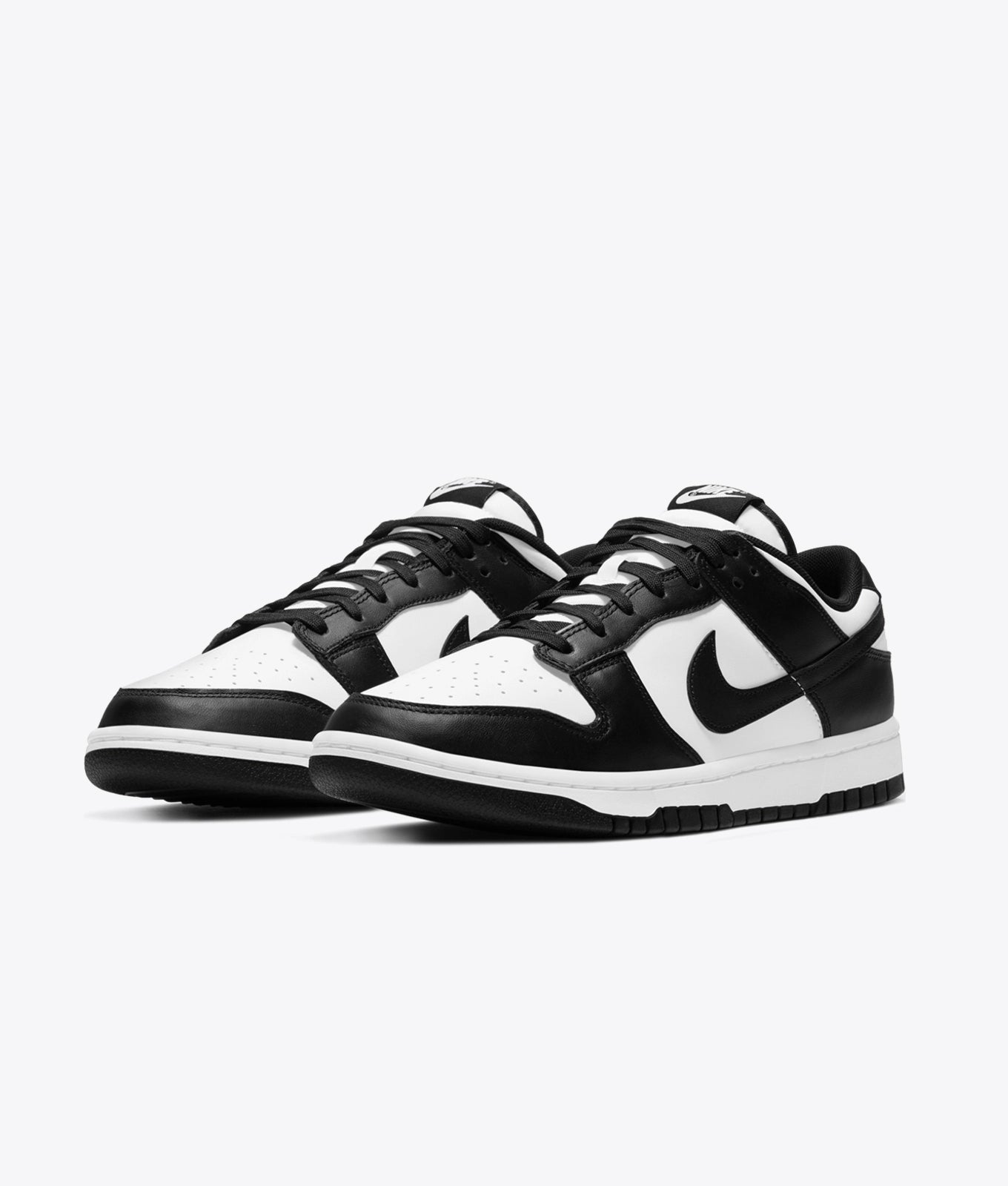 Retro Low-Cut Street Sneakers – White & Black
