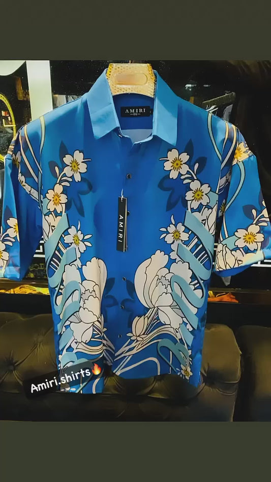 AMIRI Premium Quality Cuban Collar Shirts