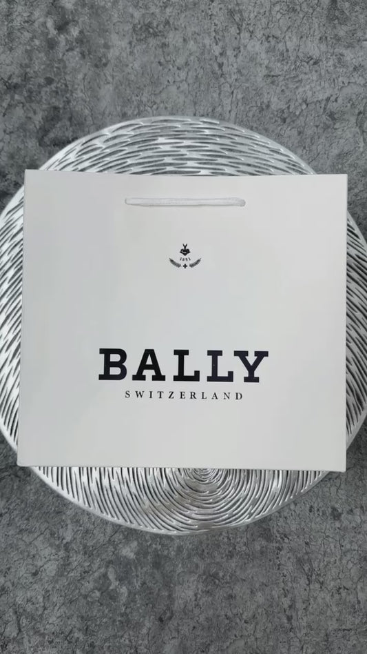 Bally Bising Halo-Striped Reversible Belt&nbsp;