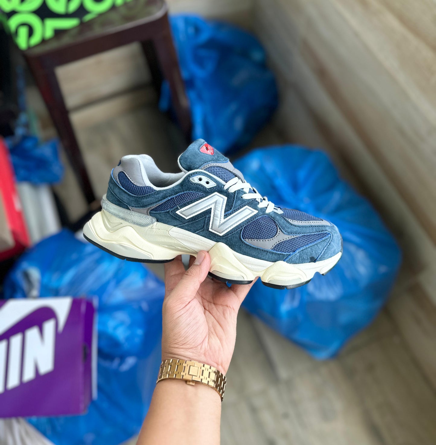 New Balance 9060 Blue White