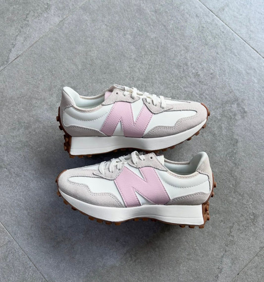 New Balance 327 Grey Pink - Women’s Casual Sneakers