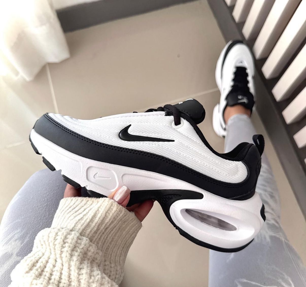 Nike Air Max Portal  Platform Sneakers – Black/Hot Punch | Sustainable Everyday Comfort