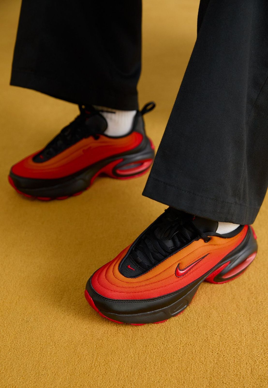 Nike Air Max Portal  Platform Sneakers – Black/Hot Punch | Sustainable Everyday Comfort