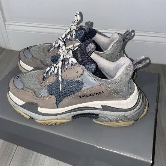 Blenciaga Triple S Vanille
