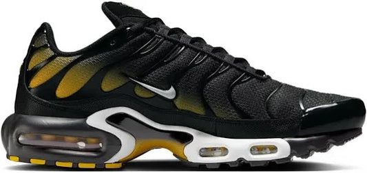 Air Max-Inspired "Plus" Mesh Sneakers – Black & Gold Edition